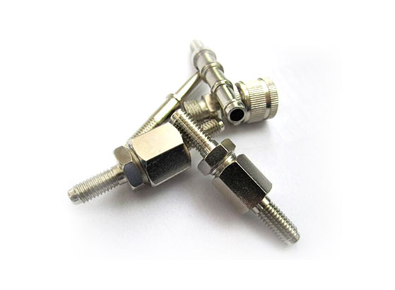 Hardware Fittings - Precision cnc processing stainless steel thread rod, thread shaft, threaded inserts, cnc processing part custom screw custom bolt, DGHY-0055