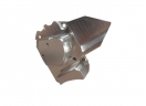 Machine parts - Aluminum heat sink cnc milling part custom fabrication; led aluminium heat sink cnc rapid prototyping