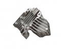 Machine parts - Aluminum heat sink cnc milling part custom fabrication; led aluminium heat sink cnc rapid prototyping, DGHY-0059