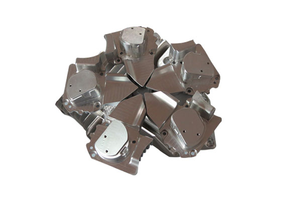 Machine parts - Aluminum heat sink cnc milling part custom fabrication; led aluminium heat sink cnc rapid prototyping