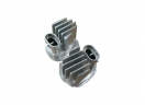 CNC machined parts - Custom Heatsinks, cnc milling machining parts, led aluminium heat sink, Milled heat sink, DGHY-0041