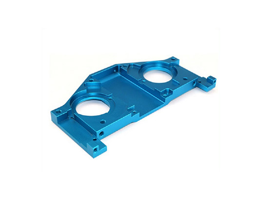 CNC machined parts - Hard anodized machining aluminum parts,high precision custom cnc machining parts, Blue anodized cnc parts, DGHY-0042