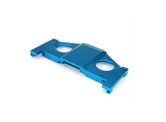 CNC machined parts - Hard anodized machining aluminum parts,high precision custom cnc machining parts, Blue anodized cnc parts, DGHY-0042