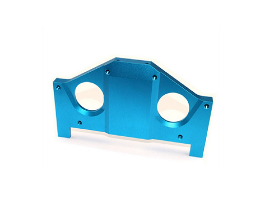 CNC machined parts - Hard anodized machining aluminum parts,high precision custom cnc machining parts, Blue anodized cnc parts, DGHY-0042