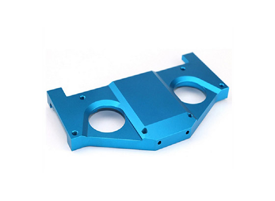 CNC machined parts - Hard anodized machining aluminum parts,high precision custom cnc machining parts, Blue anodized cnc parts, DGHY-0042