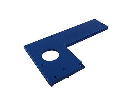 CNC machined parts - Blue anodized aluminum parts cnc machining parts, cnc machining parts with anodizing,Hard anodized colours, DGHY-0046