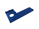 CNC machined parts - Blue anodized aluminum parts cnc machining parts, cnc machining parts with anodizing,Hard anodized colours, DGHY-0046