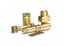 Machine parts - Gear Fabrication CNC turning Brass Mechanical Part Custom 