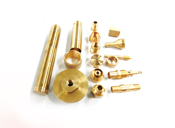 Hardware Fittings - Brass part screw nut bolt stud joint nozzle pins sleeve coupling fastener, brass pipe fittings parts, brass shaft product, brass machined parts, DGHY-0054