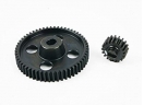 Injection molding - High precision plastic injection molding pom Nylon worm gears 