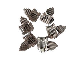 Aluminum Heat Sink Custom Fabrication CNC Milling Part Led Aluminium Rapid Prototyping 